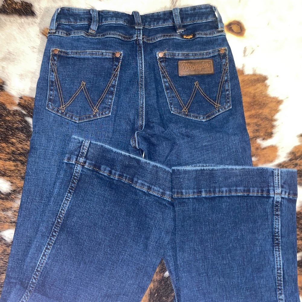 Wrangler Women’s Retro High Rise Flare Jeans 11MPEQF size 27x34